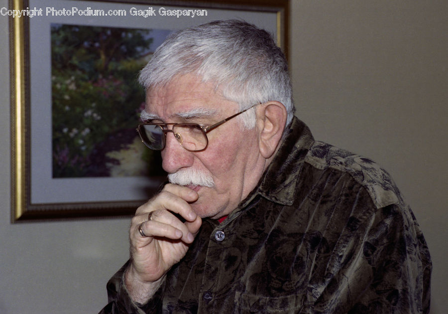 People, Person, Human, Plant, Potted Plant, Senior Citizen, Face