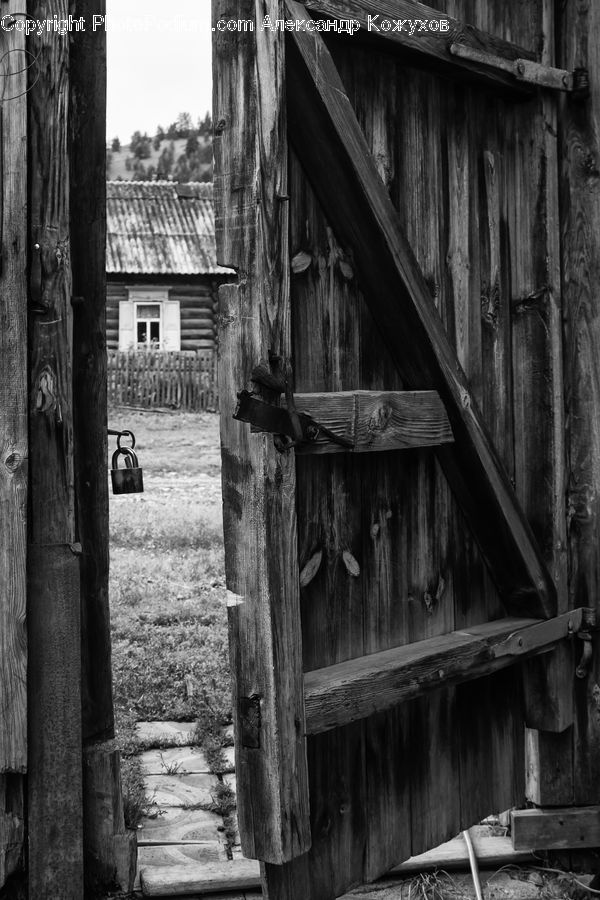 Cabin, Hut, Rural, Shack, Shelter, Outhouse, Wood