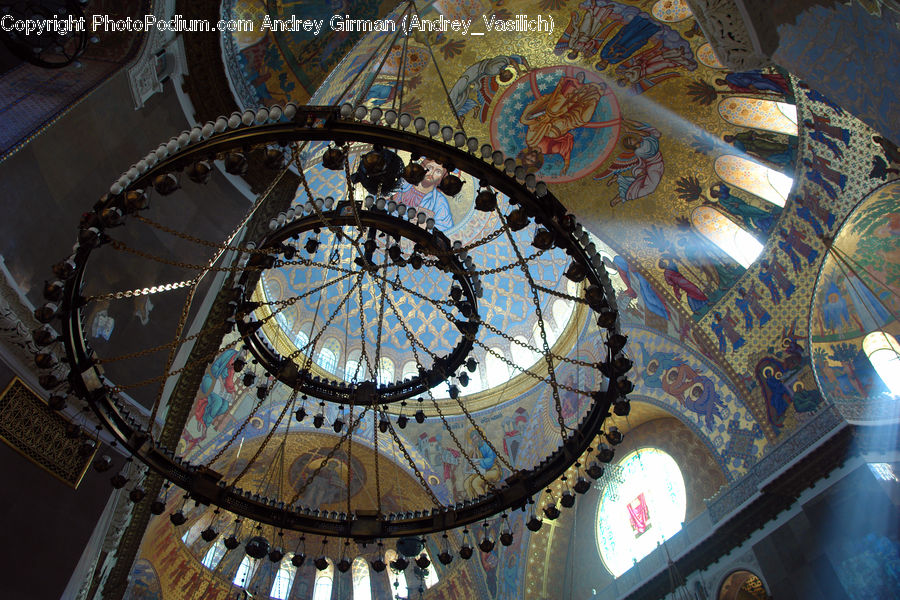 Banister, Handrail, Staircase, Arch, Architecture, Dome, Church