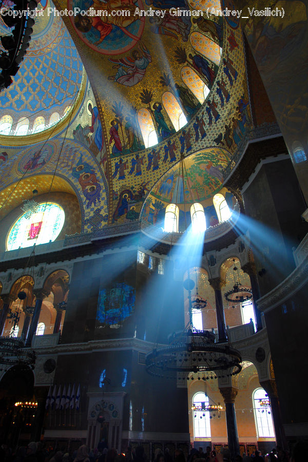 Architecture, Dome, Mosque, Worship, Art, Crowd, Carpet