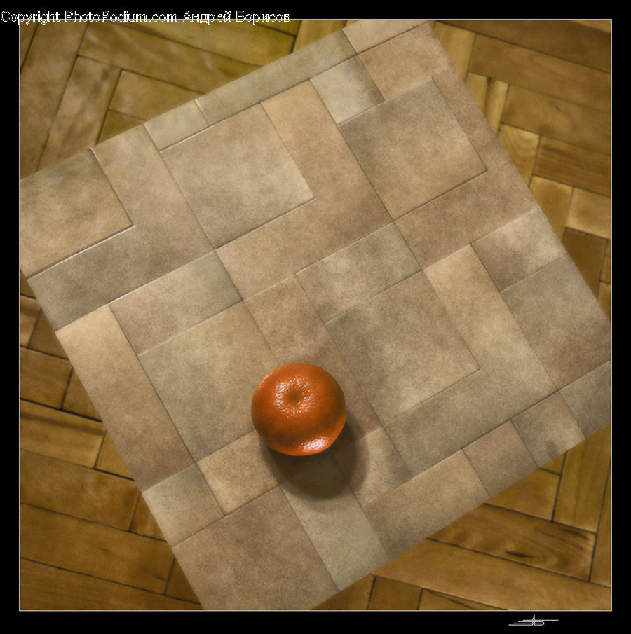 Citrus Fruit, Fruit, Orange, Coffee Table, Furniture, Table, Hardwood