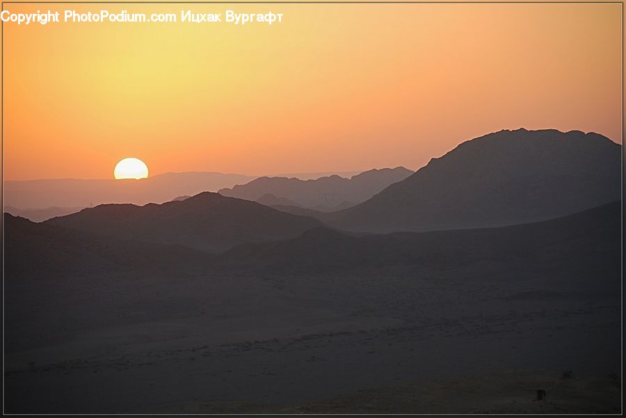 Dawn, Dusk, Sky, Sunrise, Sunset, Outdoors, Sunlight