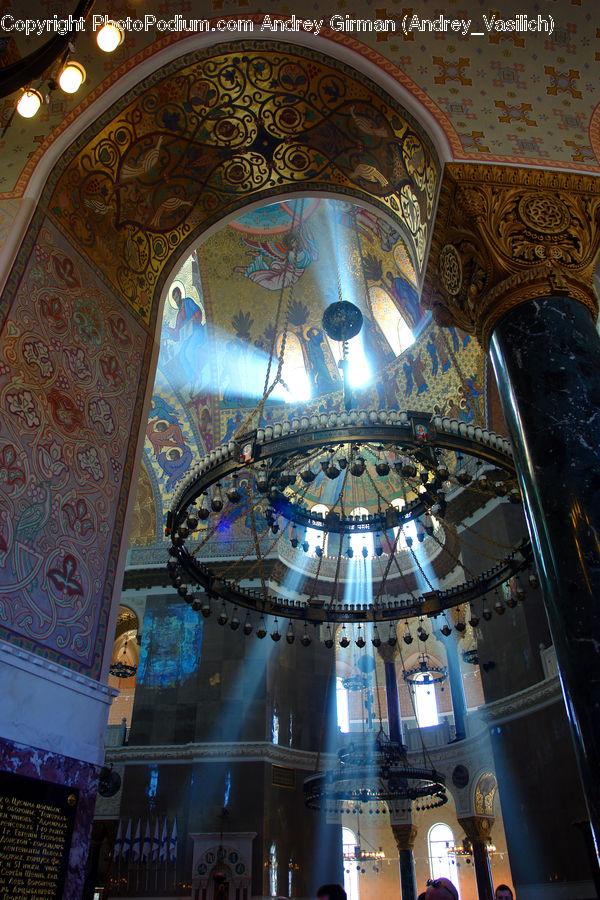 Architecture, Church, Worship, Dome, Building, Dining Room, Indoors