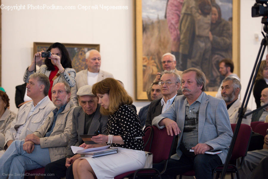 People, Person, Human, Audience, Crowd, Art, Collage