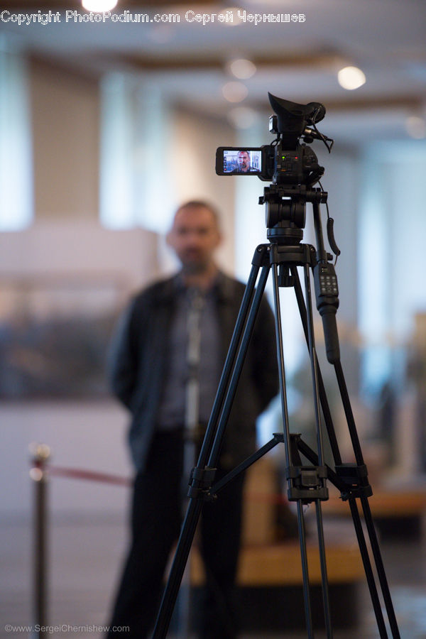 Tripod, People, Person, Human, Head, Portrait