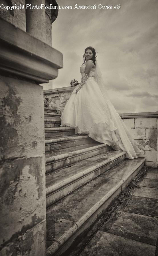 People, Person, Human, Column, Pillar, Clothing, Dress