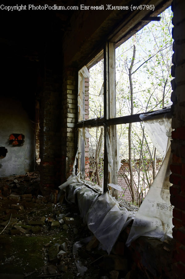 People, Person, Human, Rubble, Paper, Hole, Crypt