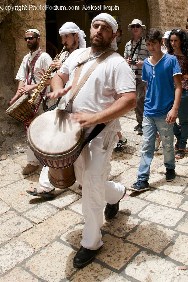 People, Person, Human, Musical Instrument, Saxophone, Drum, Drummer