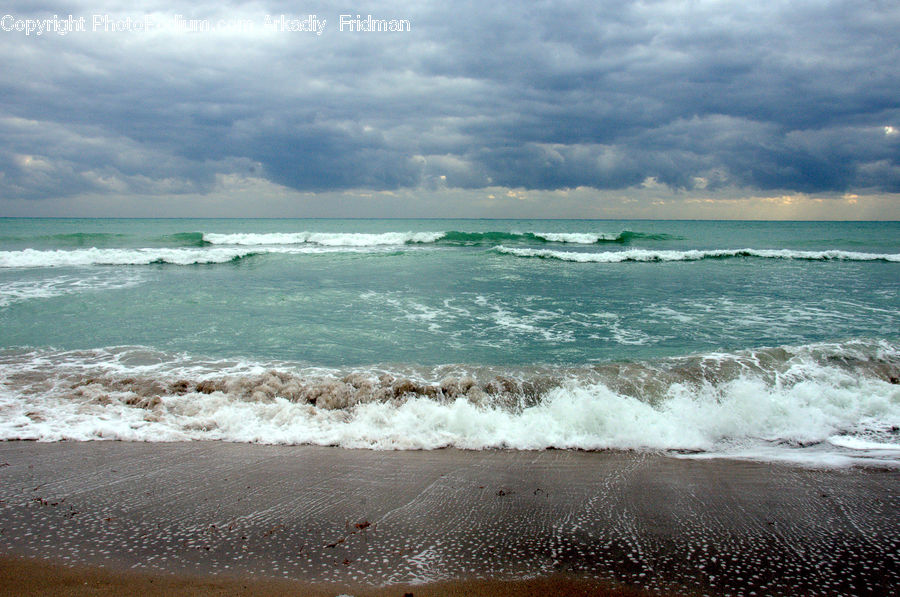 Beach, Coast, Outdoors, Sea, Water, Sea Waves, Ocean