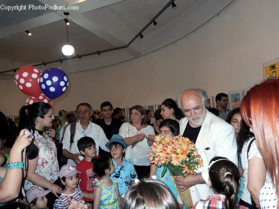 People, Person, Human, Plant, Potted Plant, Crowd, Party