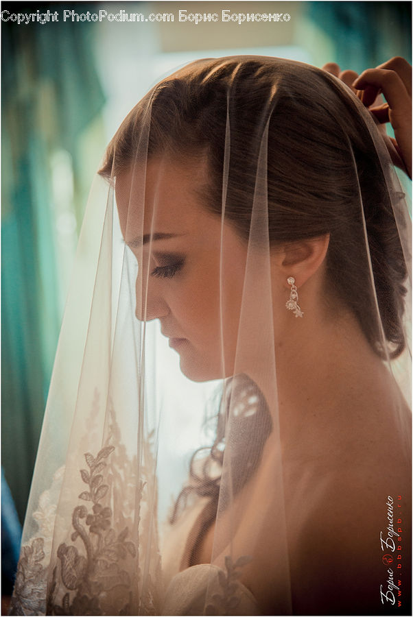 People, Person, Human, Veil
