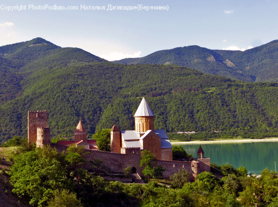 Architecture, Castle, Fort, Housing, Monastery, Building, Cottage