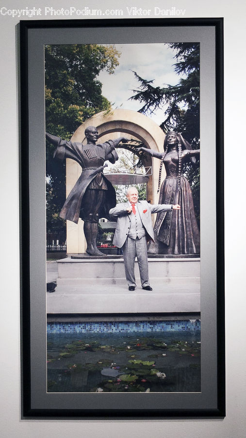 People, Person, Human, Art, Sculpture, Statue, Monitor