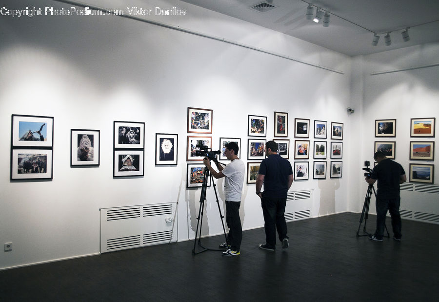 People, Person, Human, Art, Art Gallery, Tripod, Modern Art