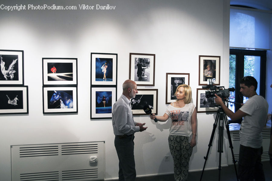 Human, People, Person, Tripod, Art, Art Gallery, Classroom