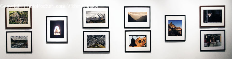 Collage, Poster, Fireplace, Hearth, Art, Art Gallery, Modern Art