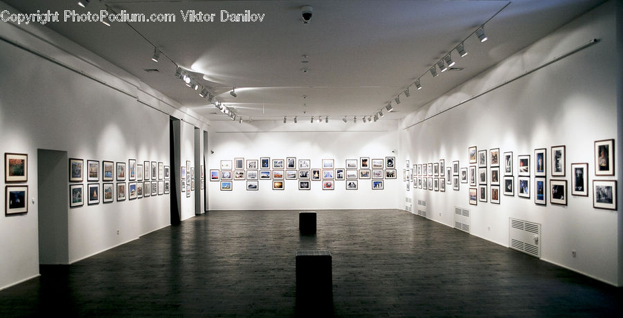 Corridor, Art, Art Gallery, Shop, Dock, Landing, Pier