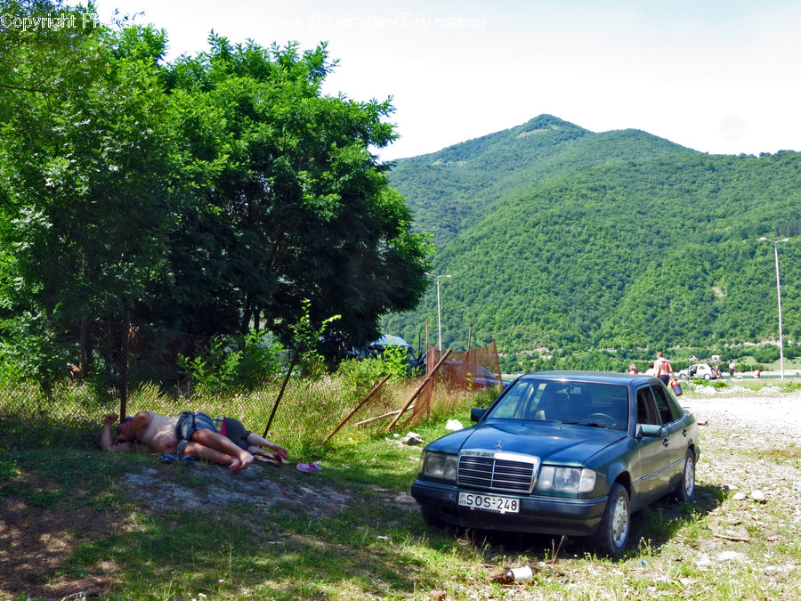 Automobile, Car, Vehicle, Dirt Road, Gravel, Road, Caravan