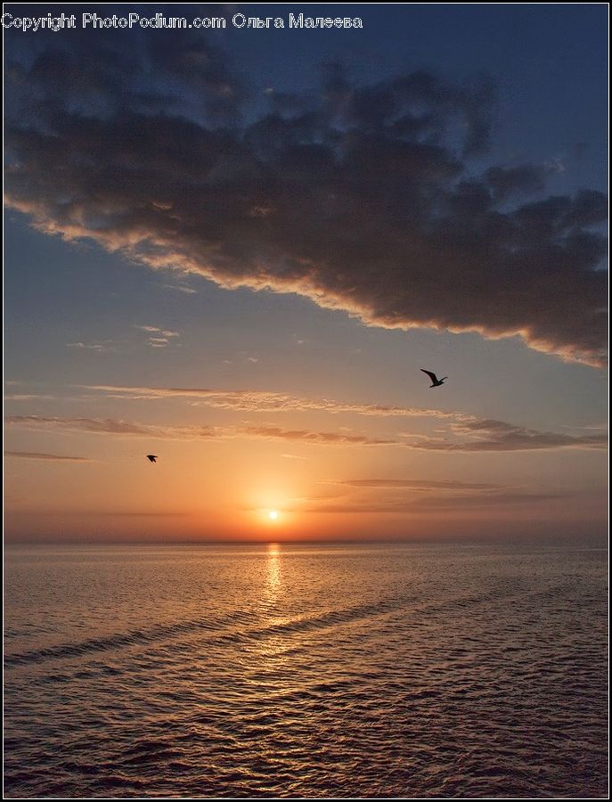 Azure Sky, Cloud, Outdoors, Sky, Ocean, Sea, Water
