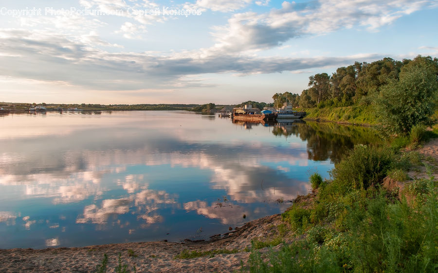 Lake, Outdoors, Water, Lagoon, Landscape, Nature, Scenery