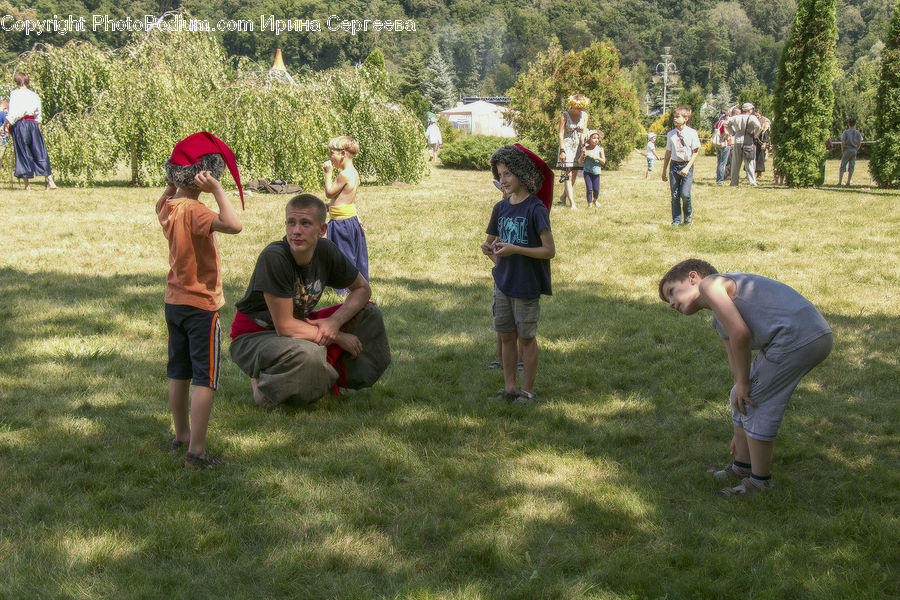 Human, People, Person, Croquet, Shorts, Picnic, Park