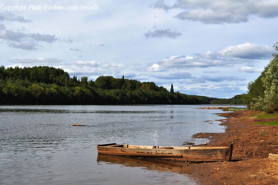 Boat, Dinghy, Lake, Outdoors, Water, Bench, Dock