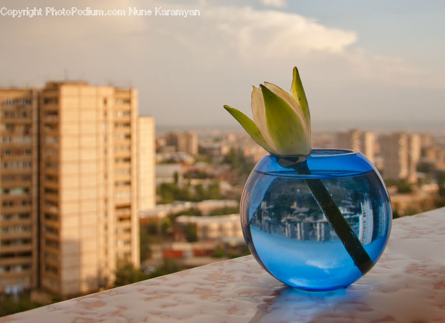 Glass, Goblet, Pot, Pottery, Sphere, Building, Housing