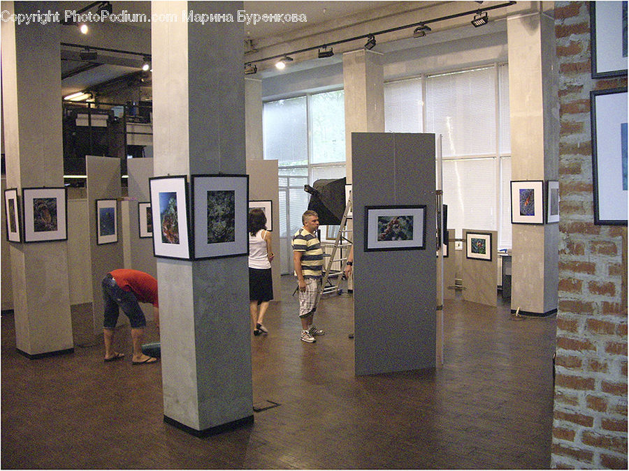 Lighting, Computer, Computer Hardware, Electronics, Art, Art Gallery, Subway