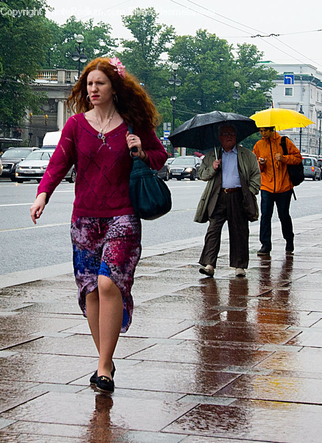 People, Person, Human, Umbrella, Female, Girl, Woman
