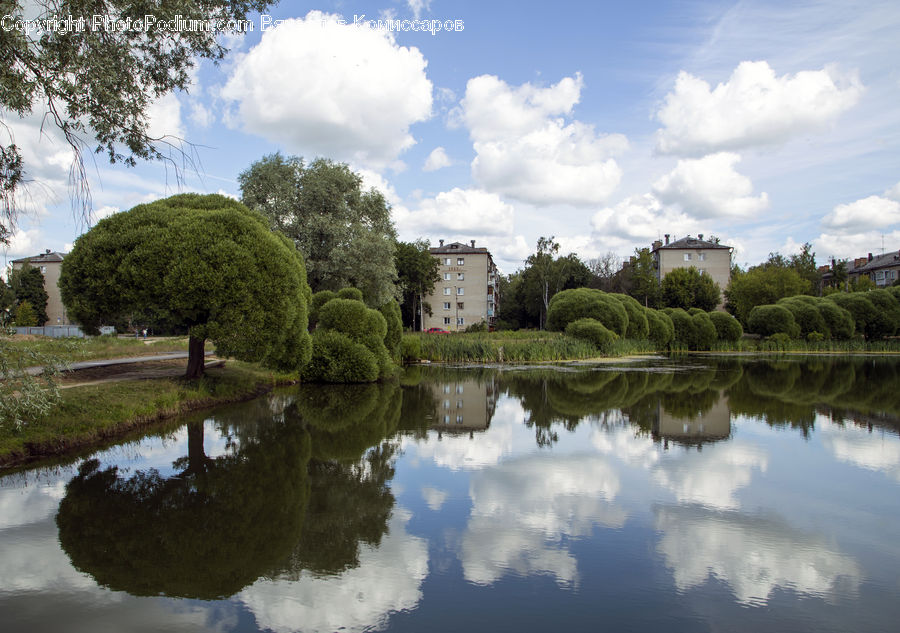 Outdoors, Pond, Water, Canal, River, Castle, Ditch