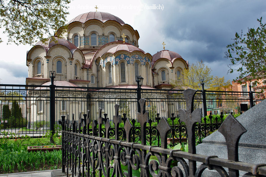 Bench, Architecture, Mansion, Building, Housing, Villa, Dome