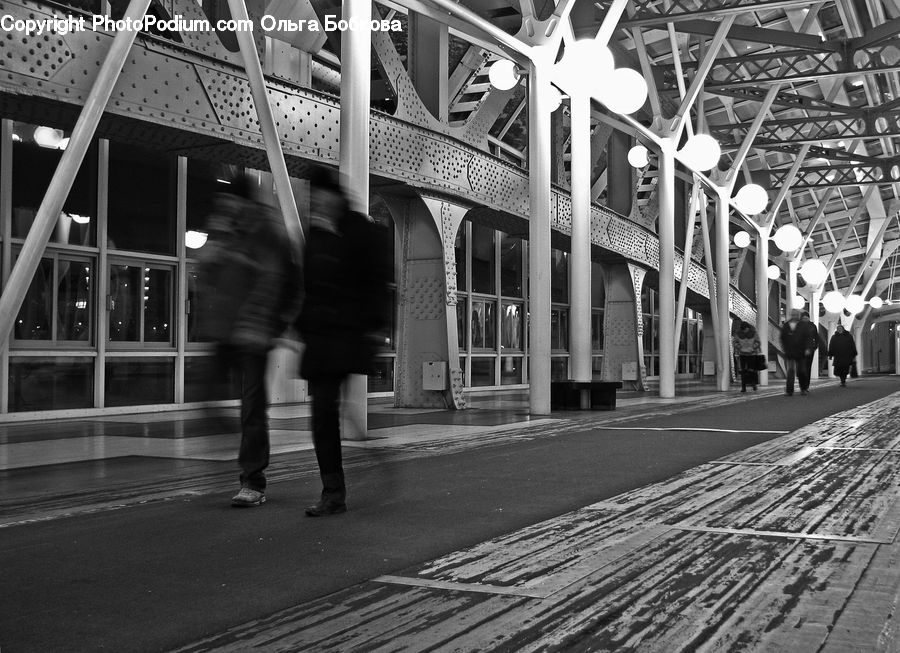 People, Person, Human, Banister, Handrail, Staircase, Boardwalk