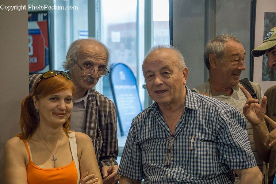 Senior Citizen, People, Person, Human, Portrait, Selfie, Head
