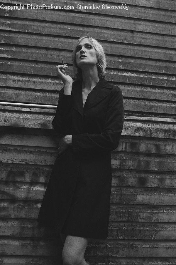 Human, People, Person, Brick, Blonde, Female, Woman