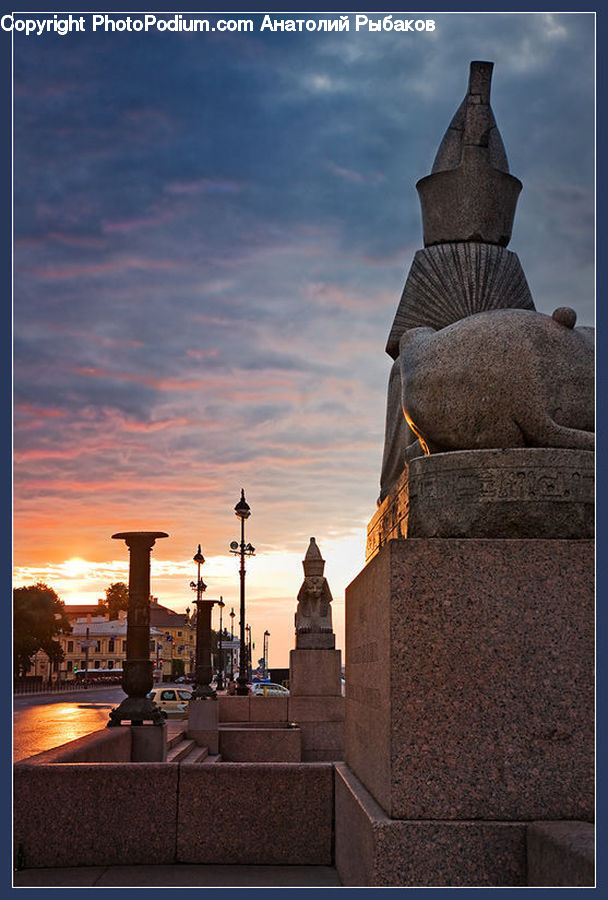 Architecture, Bell Tower, Clock Tower, Tower, Ancient Egypt, Art, Sculpture