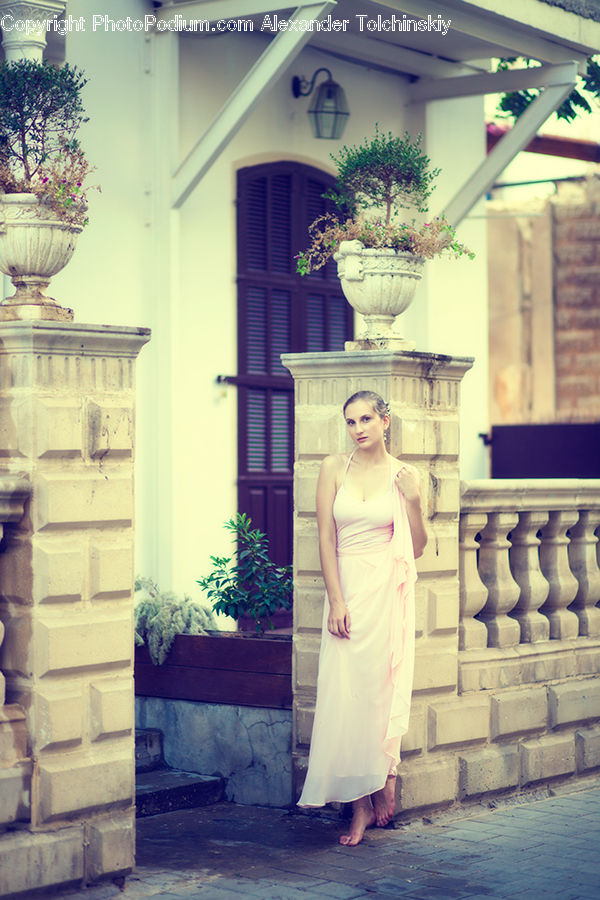 People, Person, Human, Plant, Potted Plant, Bridesmaid, Flower Arrangement
