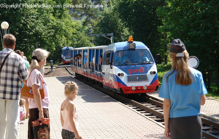 Human, People, Person, Train, Vehicle, Braid, Hair
