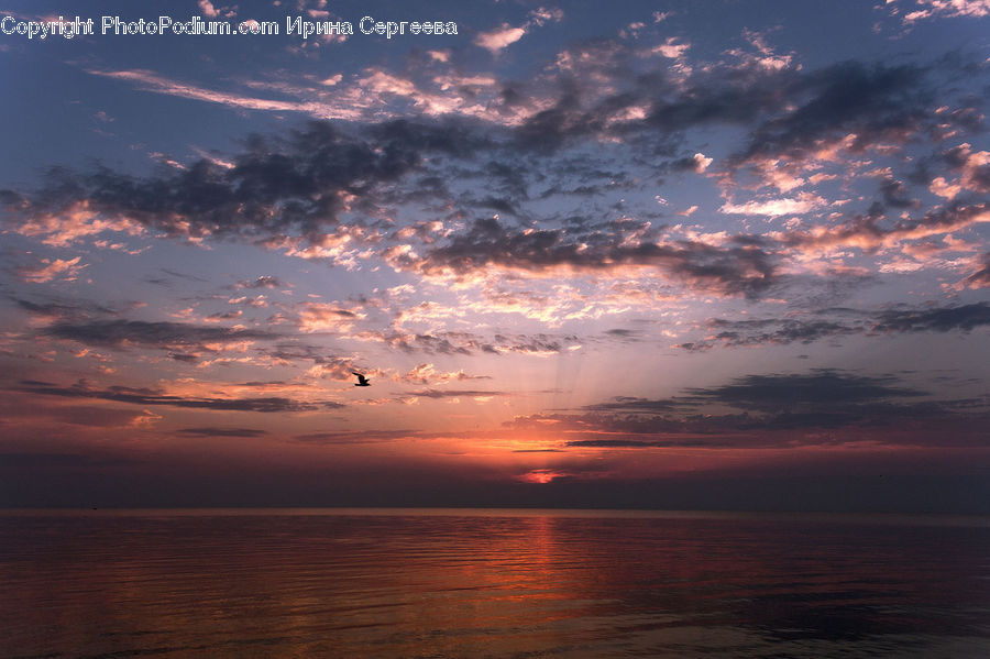 Azure Sky, Cloud, Outdoors, Sky, Dawn, Sun, Sunlight