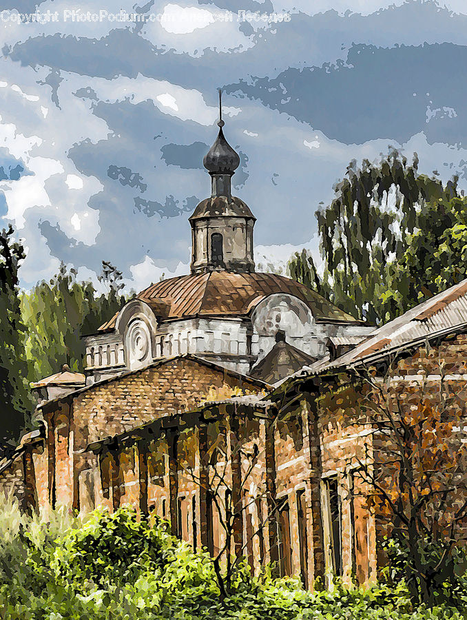 Architecture, Housing, Monastery, Bell Tower, Clock Tower, Tower, Mansion