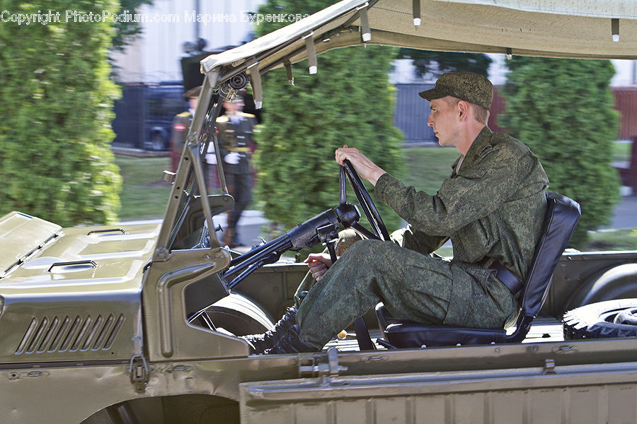 People, Person, Human, Bicycle, Bike, Vehicle, Army
