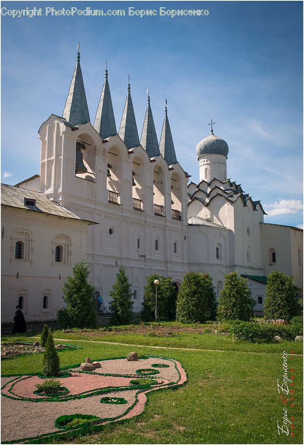 Architecture, Dome, Mosque, Worship, Plant, Potted Plant, Building