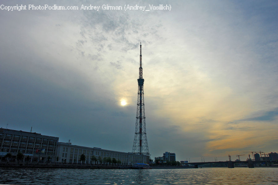 Construction, Gear, Machine, Wheel, Architecture, Tower, Building