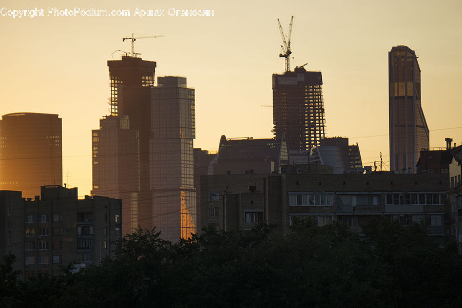 Building, City, High Rise, Downtown, Metropolis, Urban, Architecture