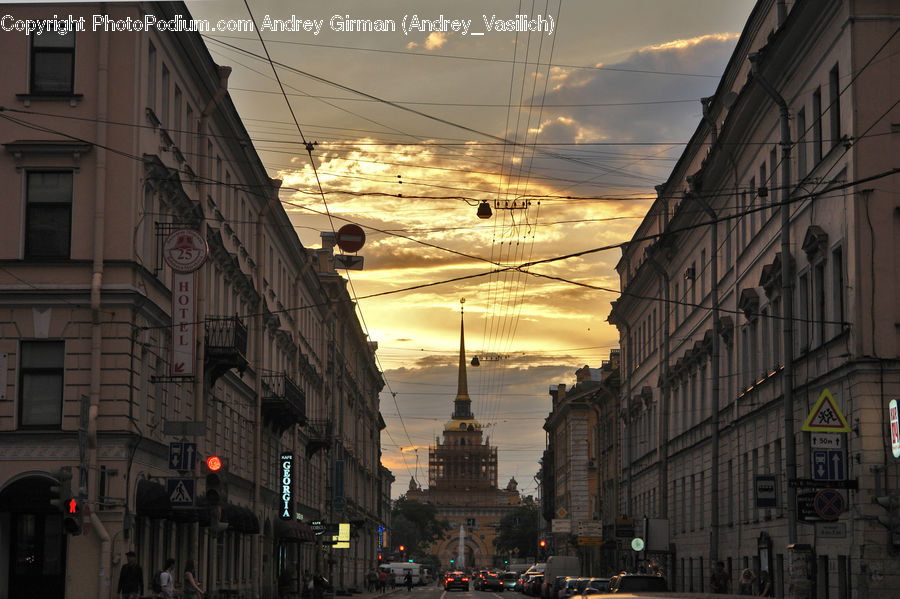 Road, Street, Town, Alley, Alleyway, City, Downtown