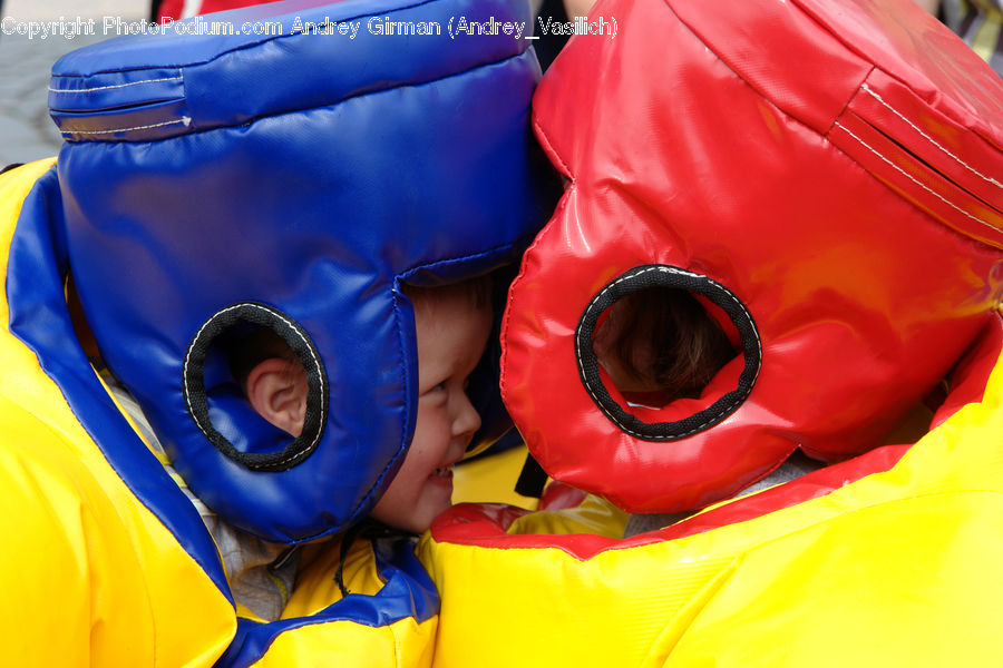Inflatable, Lifejacket, Vest, Face