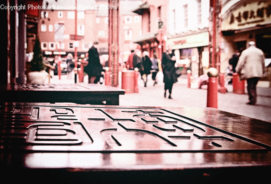 People, Person, Human, Asphalt, Road, Zebra Crossing, Closet
