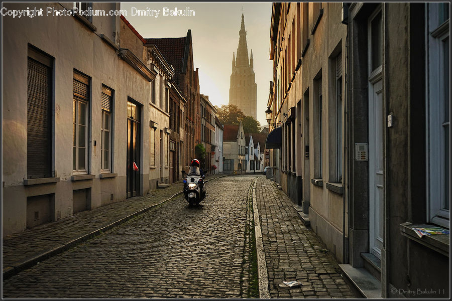 Cobblestone, Pavement, Walkway, Road, Street, Town, Alley