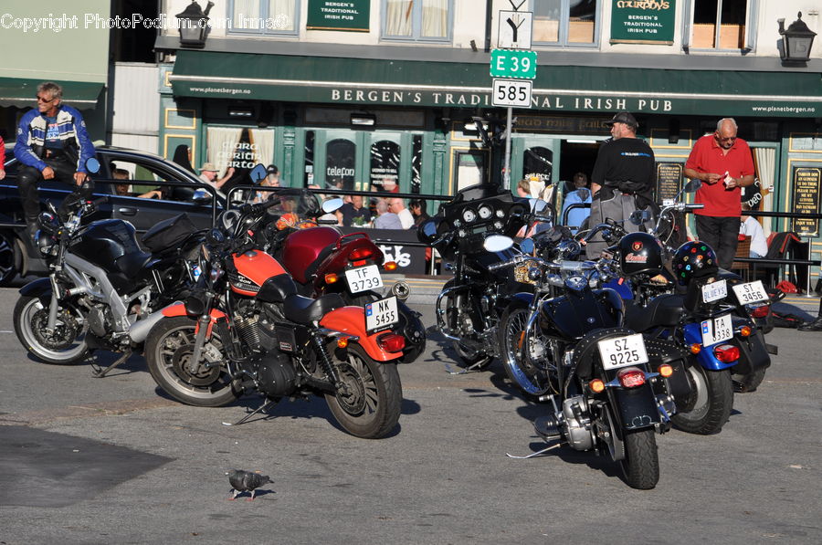 Motor, Motorcycle, Vehicle, People, Person, Human, Moped