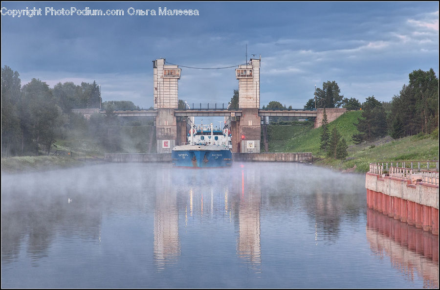 Castle, Ditch, Fort, Moat, Architecture, Factory, Canal