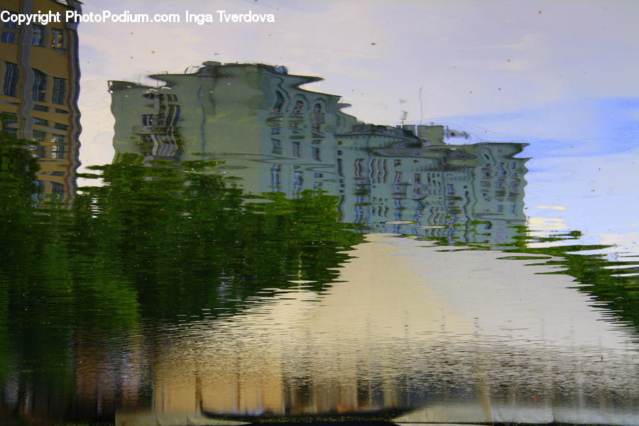 Architecture, Castle, Fort, Flood, Building, Housing, City